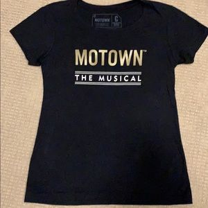 Motown The (Broadway) musical authentic T-shirt.
